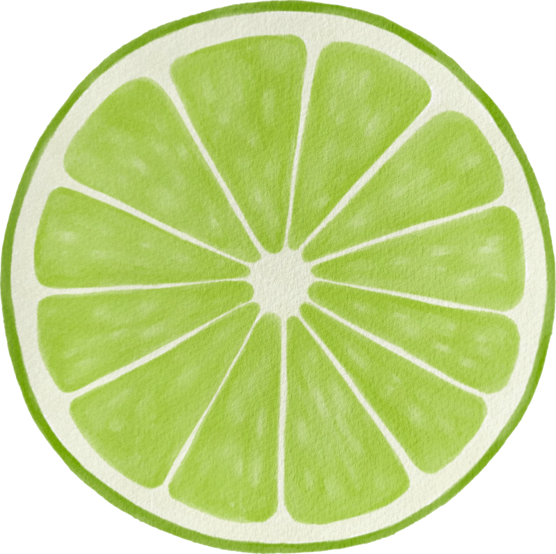 Lime Watercolor